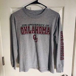 Oklahoma university long sleeve shirt